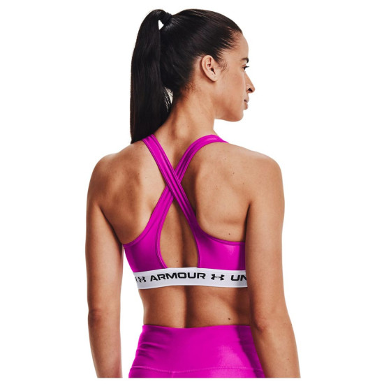 Under Armour Γυναικείο μπουστάκι Mid Crossback Sports Bra